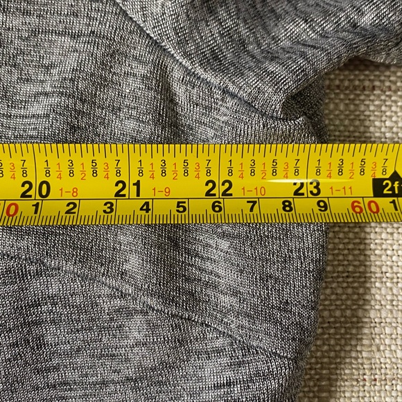 Nygard Grey Black Silver Glitter Holiday Festive Party Top- Sz-3X - Picture 15 of 16